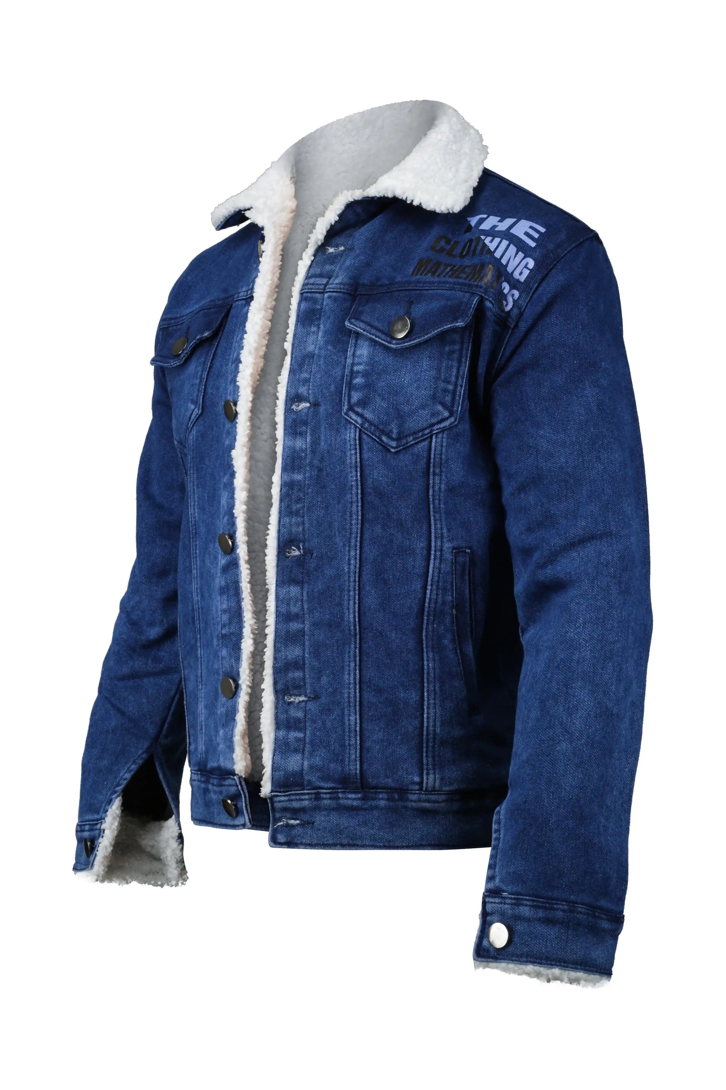 Fur-Denim Jacket (Slim-Fit)